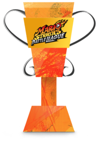 Mario Strikers: Battle League trophy from the Trophy Creator application