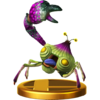 Peckish Aristocrab trophy from Super Smash Bros. for Wii U