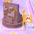 Screenshot of the level icon of Searchlight Sneak in Super Mario 3D World