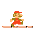 8-bit Mario running