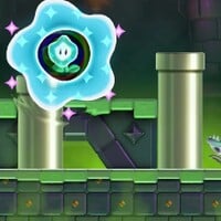 Squared screenshot from Super Mario Bros. Wonder.