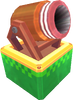 Rendered model of a cannon in Super Mario Galaxy.