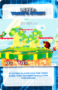 A card from Super Smash Bros. Melee Battle Cards.