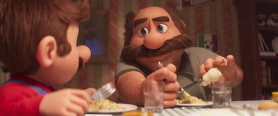 Carte Mario's dad