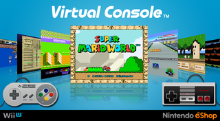 Wallpaper for the Wii U's Virtual Console
