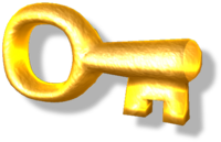 The Wish Key for Dragon Forest in Diddy Kong Racing DS.