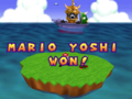 The ending to Bombs Away in Mario Party 2