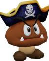 Model of Captain Goomba (Mario Party 8) from Mario Party 8