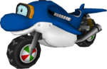 The model for Mario's Dolphin Dasher from Mario Kart Wii