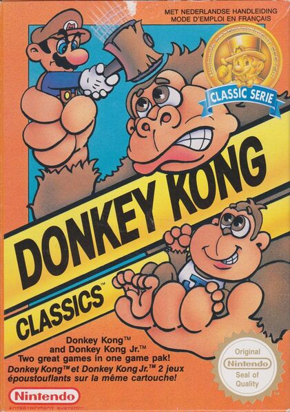 File:Donkey Kong Classics box FRA Classic Series.jpg
