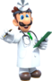 Artwork of Dr. Luigi from Dr. Mario World