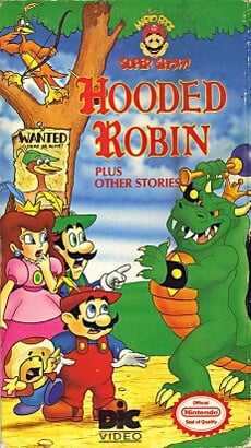 Cover for the home media release of Hooded Robin and His Mario Men