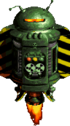 Sprite of KAOS from Donkey Kong Country 3: Dixie Kong's Double Trouble!