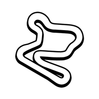Course map asset from Mario Kart Arcade GP DX