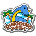 The badge of Dino Dino Jungle in Mario Kart Tour