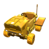 The Gold Lunar Cruiser from Mario Kart Tour