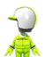 The Light Green Mii Racing Suit from Mario Kart Tour