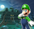 DS Luigi's Mansion from Mario Kart Tour.