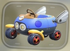 The blue Biddybuggy from Mario Kart World
