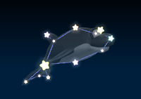 Dolphin's constellation in the game Mario Party 9.