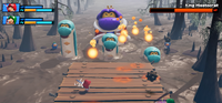 King Hisstocrat boss fight from Mario Tennis Fever