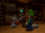 The image for "Professor E. Gadd's Lab" from Luigi's Mansion on Nintendo Music.