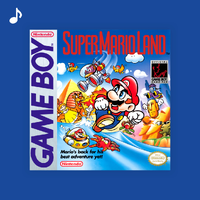 Cover image for the Top tracks playlist from Super Mario Land on Nintendo Music