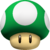 1-Up Mushroom from New Super Mario Bros..
