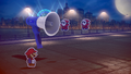 The Megaphone appearing
