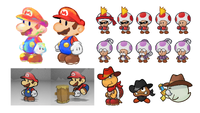 Concept art found in Paper Mario: The Thousand-Year Door (Nintendo Switch)