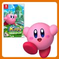 Kirby and the Forgotten Land shown as an option in an opinion poll on Nintendo Switch games