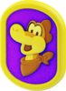 Model of a Plessie Medal from Super Mario 3D World + Bowser's Fury