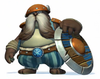 Artwork of a Viking from Donkey Kong Country: Tropical Freeze