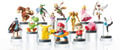 Several Super Smash Bros. amiibo figurines