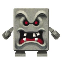 A Big Whomp in New Super Mario Bros. 2
