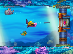 A Gate (enemy) from Wario Land: Shake It!