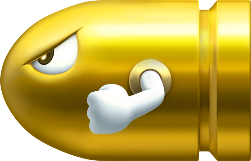 File:Gold Bullet Bill Artwork - New Super Mario Bros. 2.png