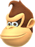 Donkey Kong's head icon in Mario & Sonic at the Olympic Games Tokyo 2020
