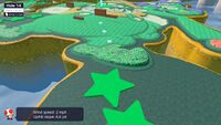 Hole 14 of All-Star Summit from Mario Golf: Super Rush