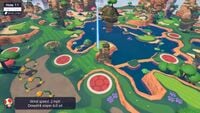 Hole 11 of Shelltop Sanctuary's Special layout from Mario Golf: Super Rush