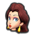 Pauline's head icon in Mario Kart 8 Deluxe