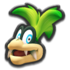 Iggy's head icon in Mario Kart 8