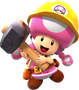 Builder Toadette from Mario Kart Tour