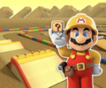 Course icon of RMX Choco Island 1R with Builder Mario