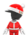 The Santa Mii Racing Suit from Mario Kart Tour