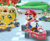 Thumbnail of the Dry Bowser Cup challenge from the Pirate Tour; a Big Reverse Race challenge set on GCN Yoshi Circuit