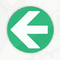 A sticker in Mario Kart World