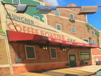 Muncher Coffee Roaster in Mario Kart World