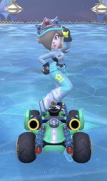 Rosalina (Pro Racer) performing a trick.