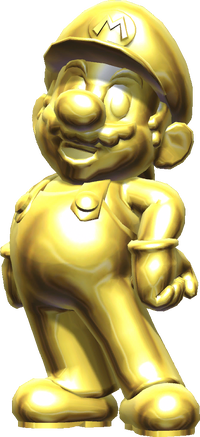 MP9 StepItUp GoldStatue Mario.png